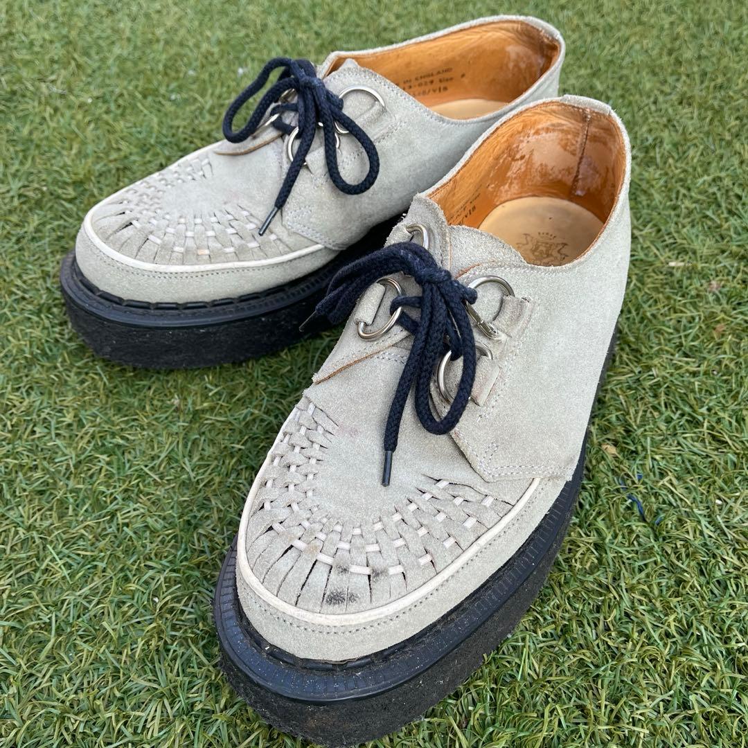 E COX／ジョージコックス／ラバーソール／イングランド製／3588