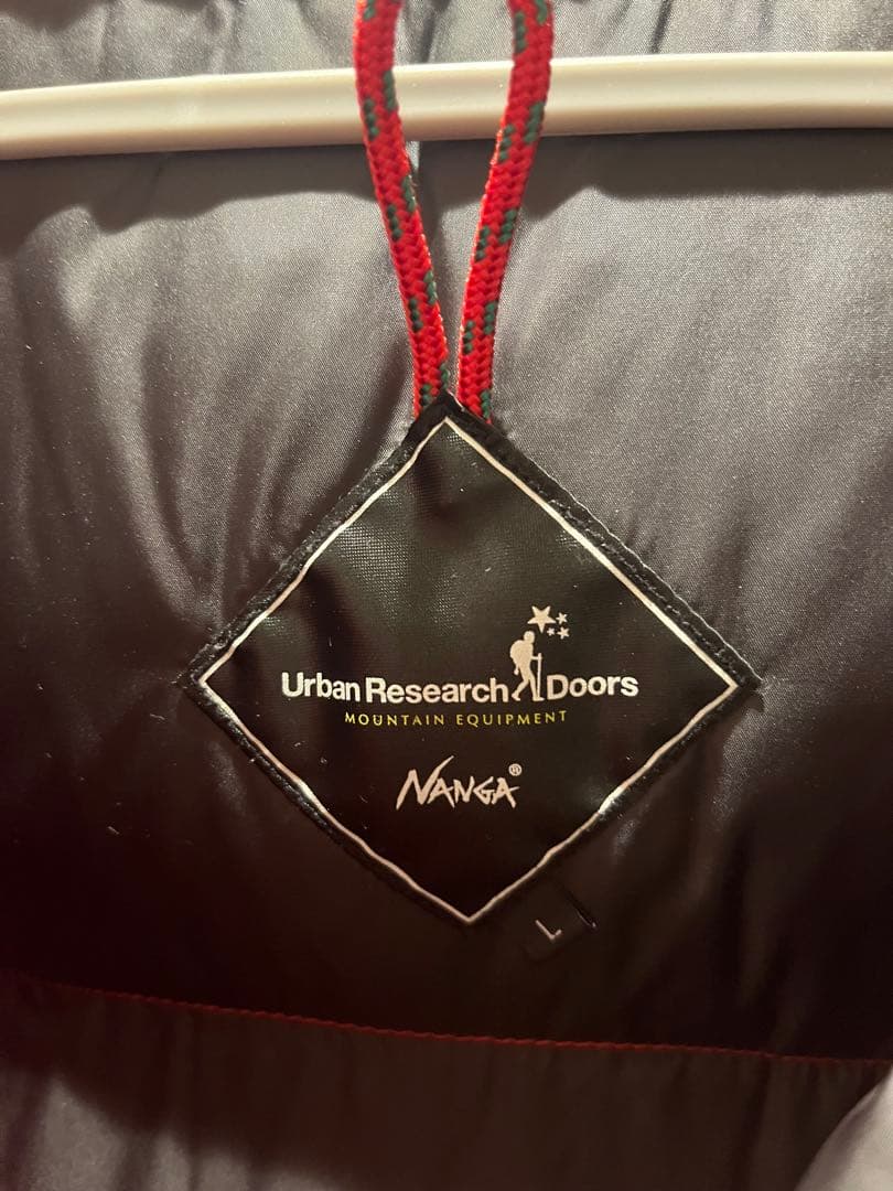 Urban Research Doors NANGA ダウンジャケット レッド