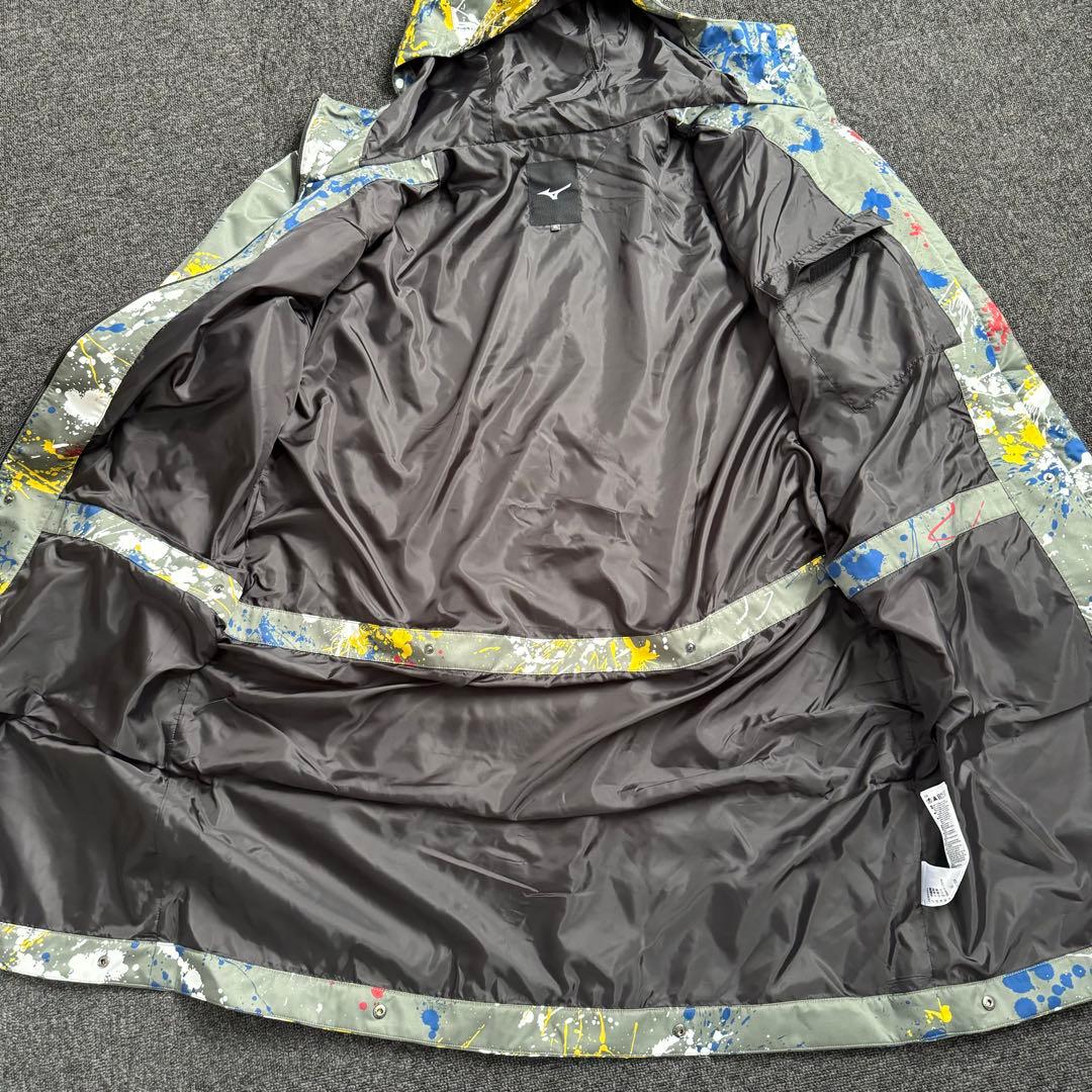 新品未使用　ミズノ　2way ウェア　ポンチョ　ジャケット　パスケース付き