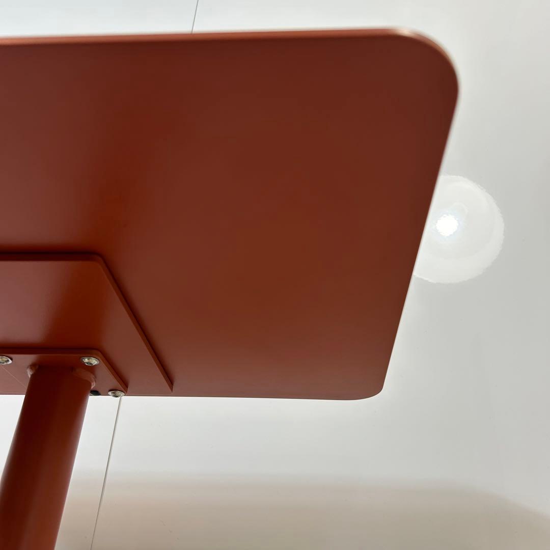 KANADEMONO 昇降式サイドテーブル　テラコッタ