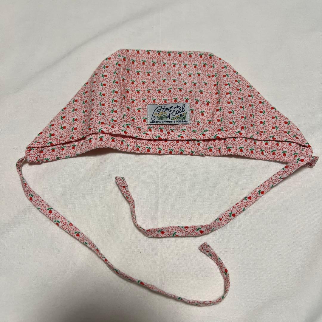 house on the hill ロンパース　ボンネット　セット