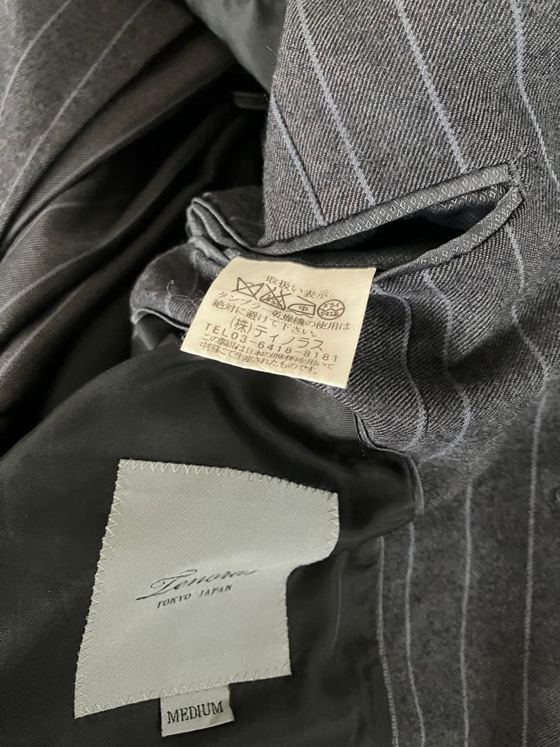 TENORAS スリーピーススーツ Mサイズ グレー系 5セット