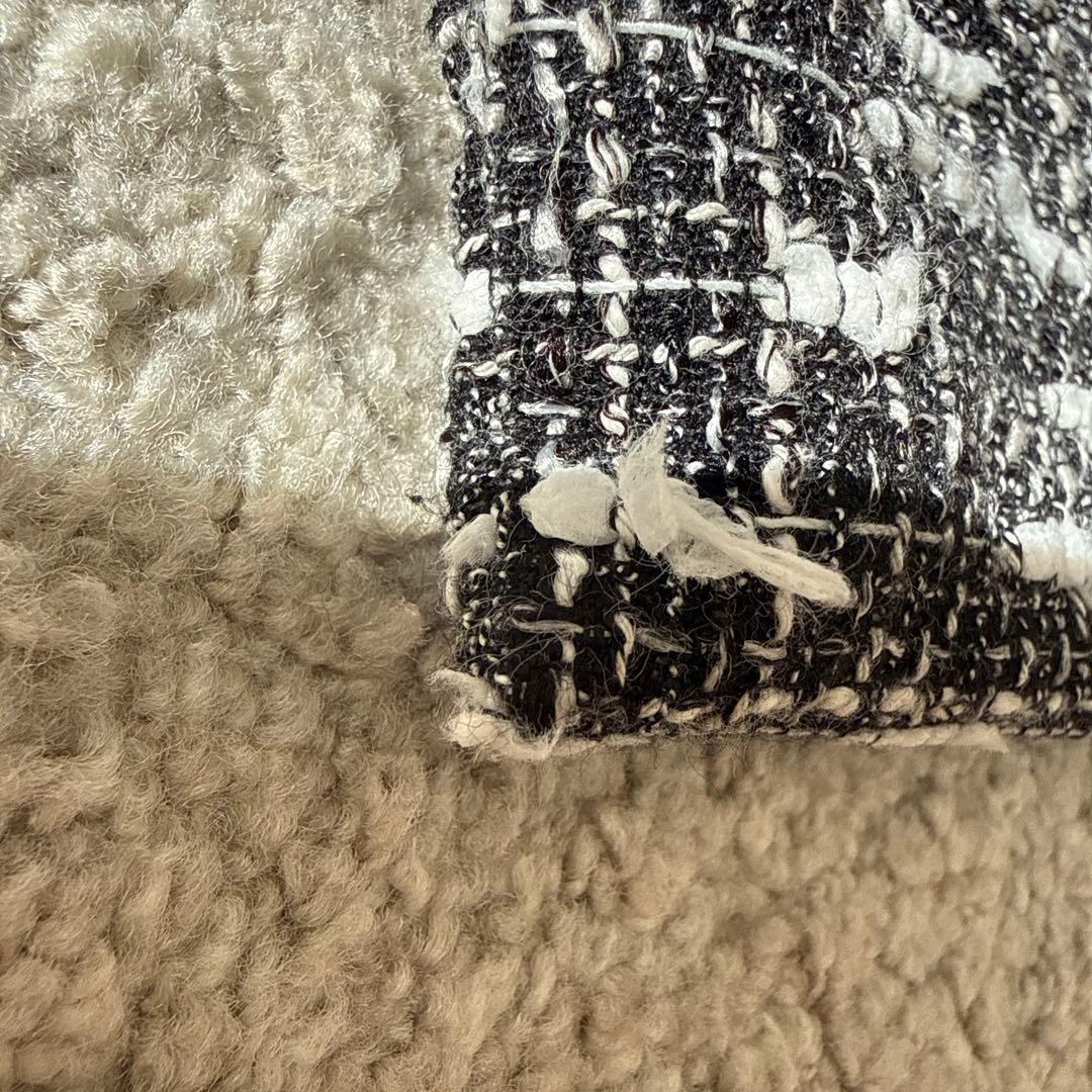 B I B I soeurs ビビスール　tweed White ribbon