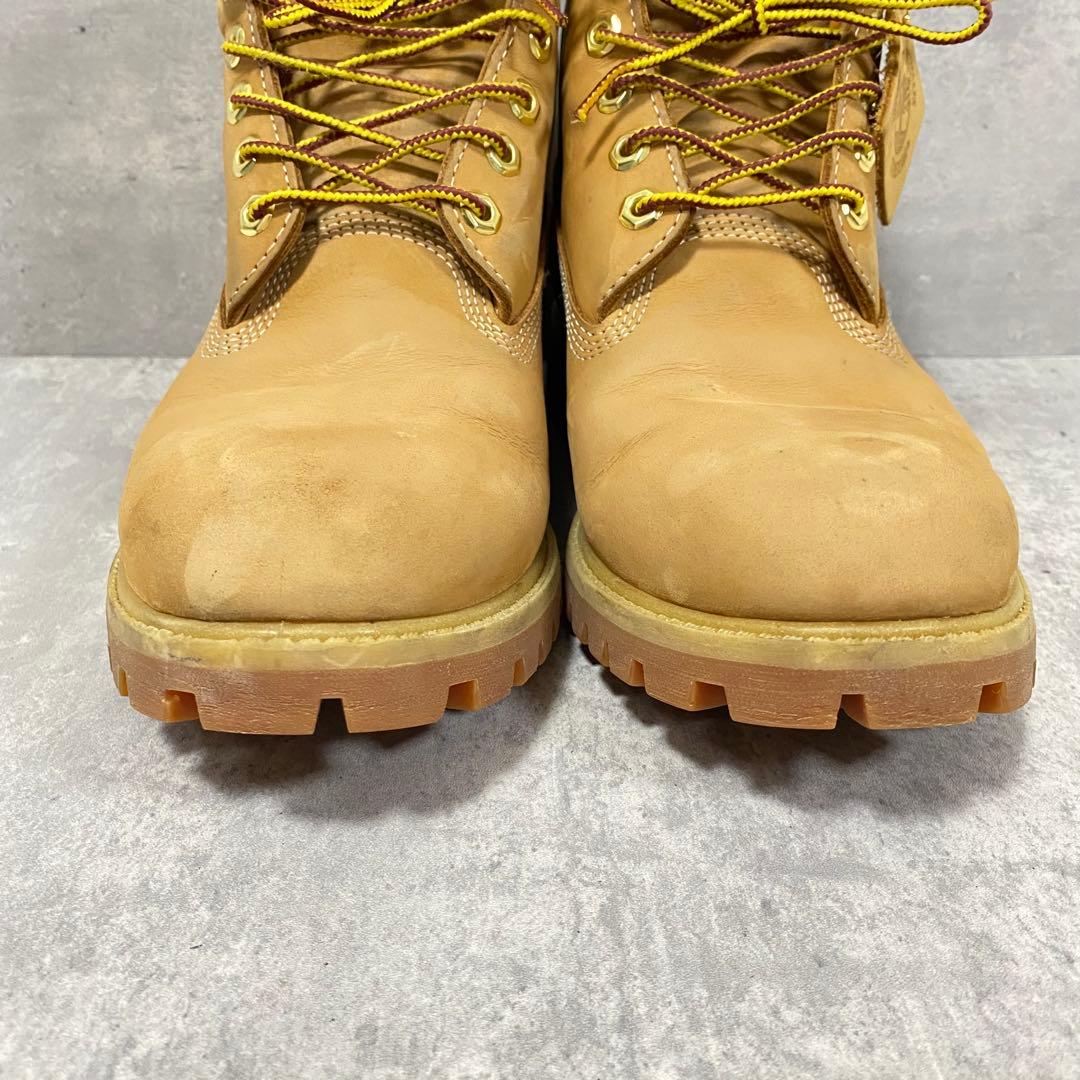 【美品】Timberland プレミアムブーツ 10061 ウォータープルーフ