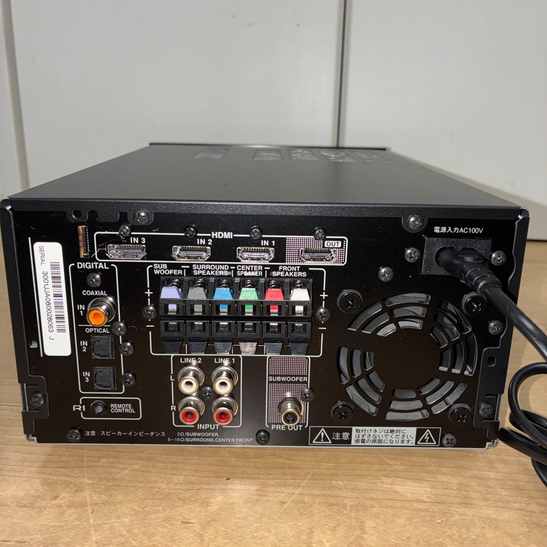 【美品】ONKYO SA-205HDX AVセンター AVアンプリモコン付属