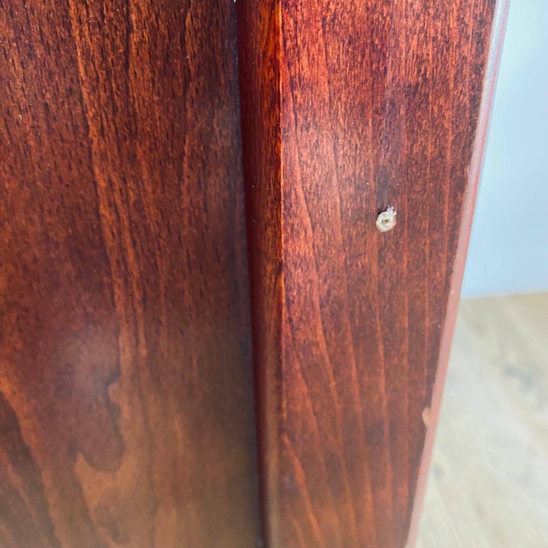 2点セット オールド カリモク シューズラック 電話代 棚 レトロ y21