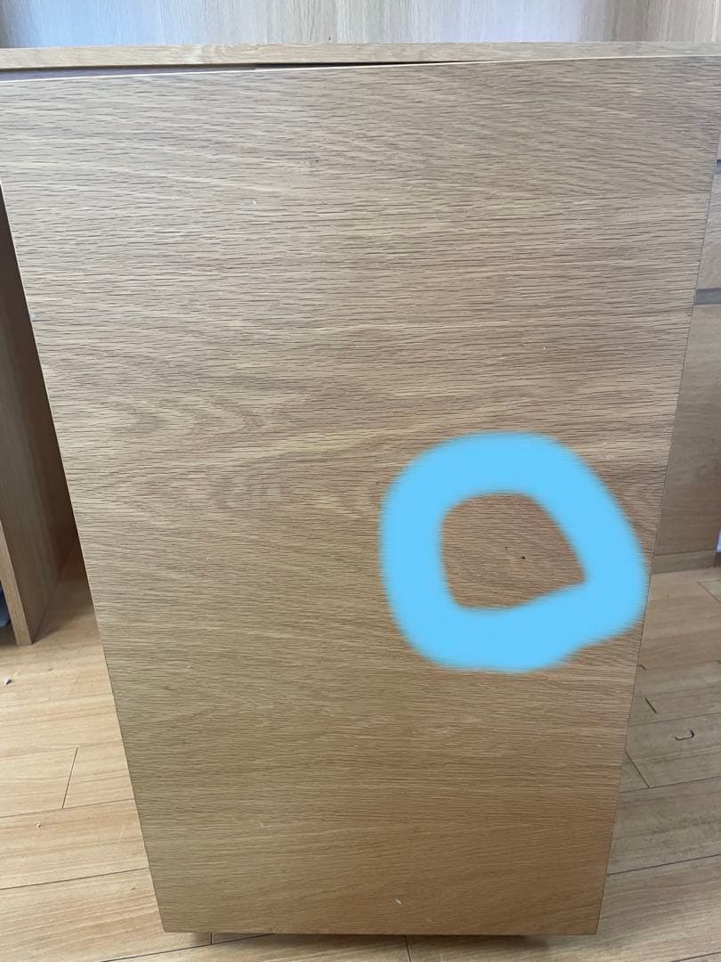 MUJI 無印良品　食器棚　カップボード オーク材　120cm