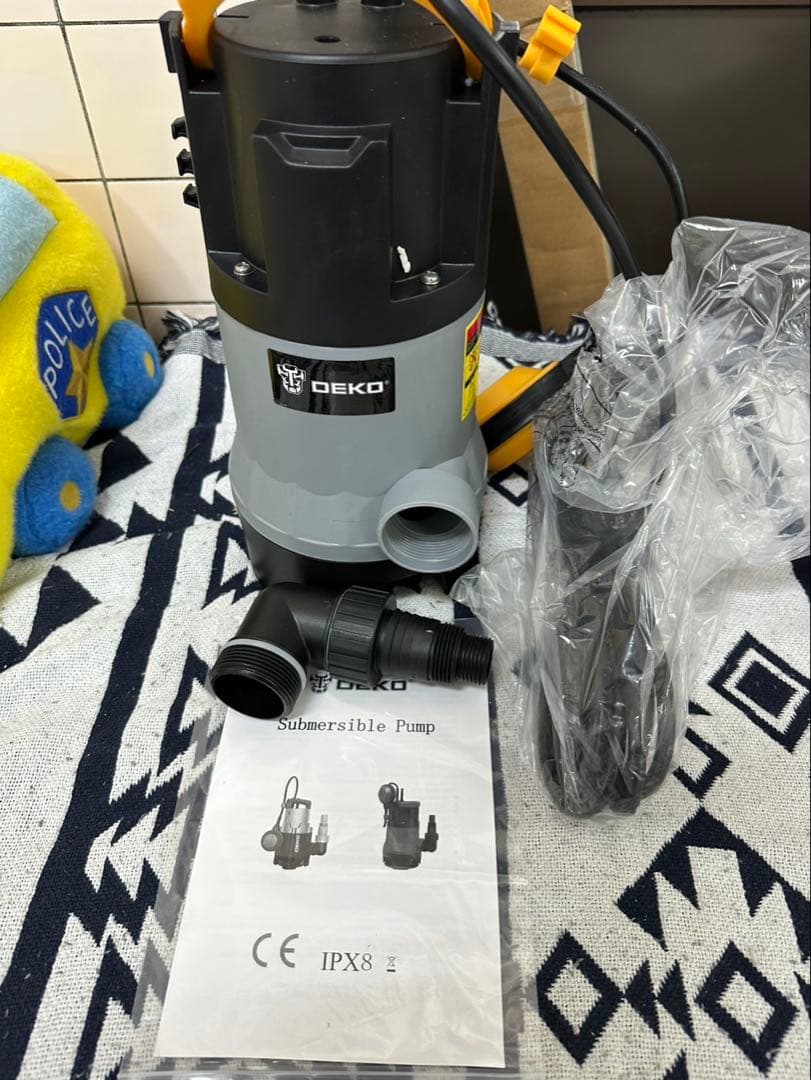 プラスチック 750W 水中ポンプ DEKO 循環ポンプ 底部入水式