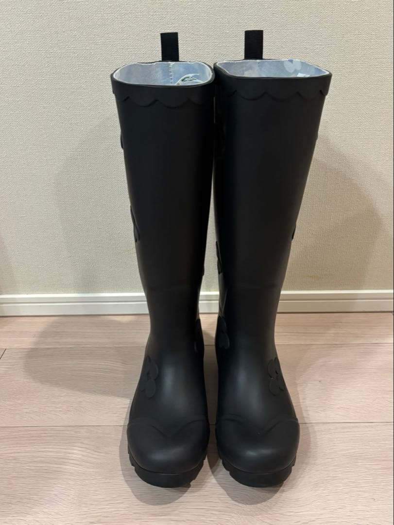 靴 X MINJUKIM FLORAL SHADOW BOOTS LONG