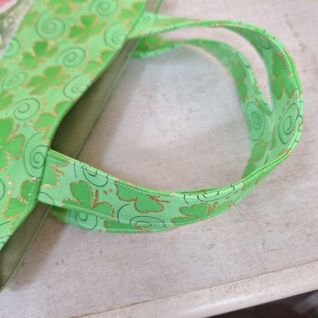 激レアパグパネル生地　ハンドメイド　布バスケット　まちなしバッグ　ミニバック