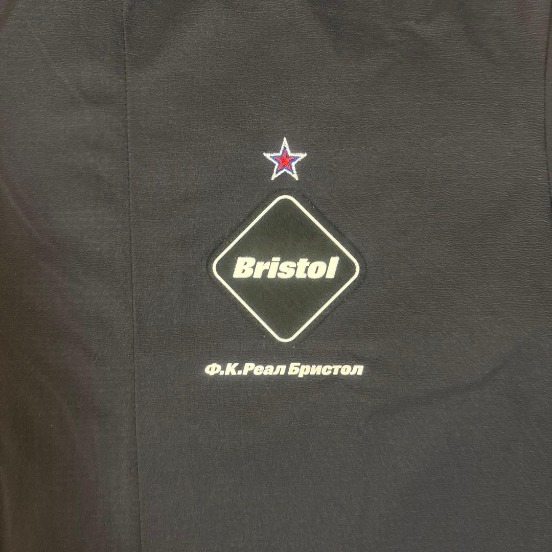 F.C.R.B. Bristol ウォームアップジャケット ナイロン ブラック