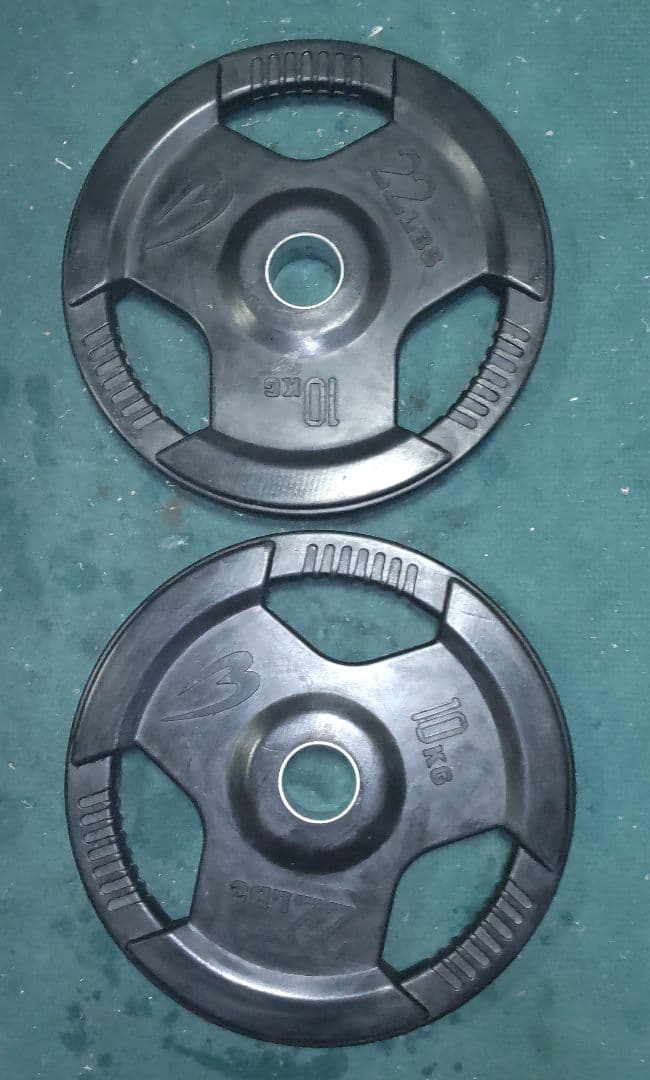 オリンピック プレート BODYMAKER 10kgプレート2枚