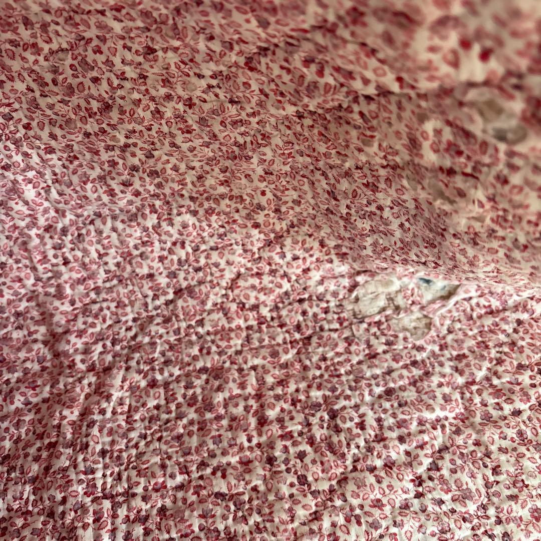 プロヴァンス　キルト　フランス　アンティーク