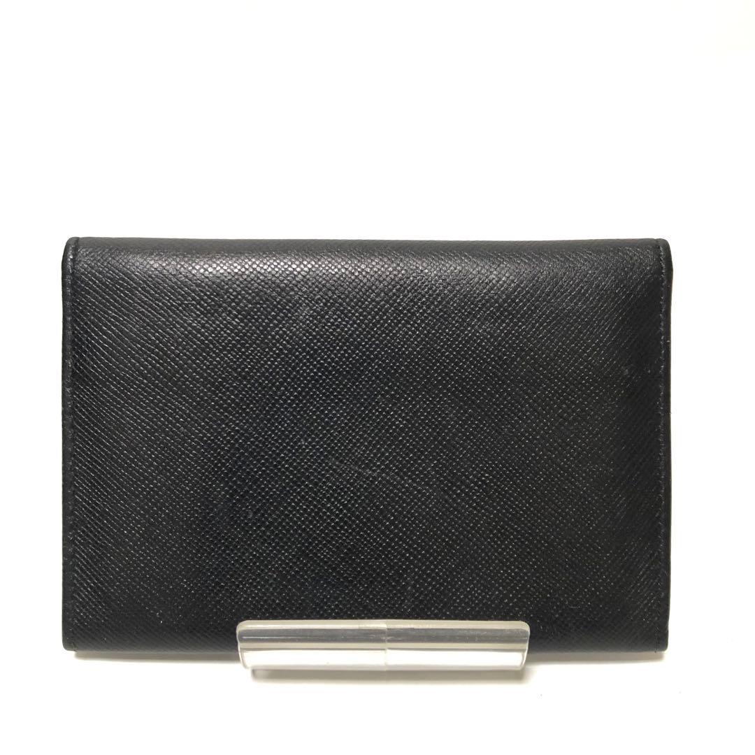 【美品】PRADA プラダ　サフィアーノ　カードケース　名刺入れ