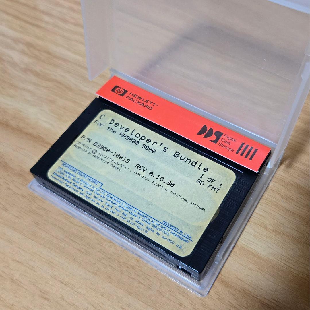 HP-UX HP9000 S800 開発者ツール DAT DDSテープ