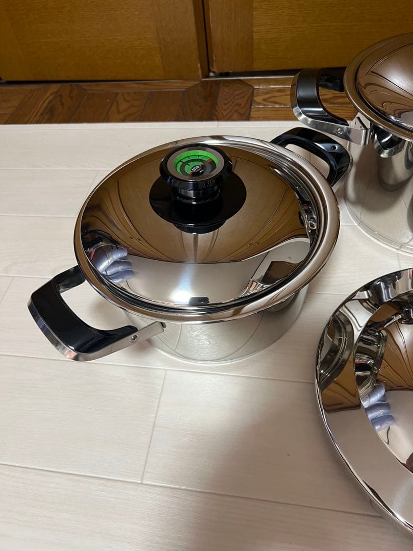 新品未使用　AMC エイ.エム.シー セコクイック圧力鍋 4点セット