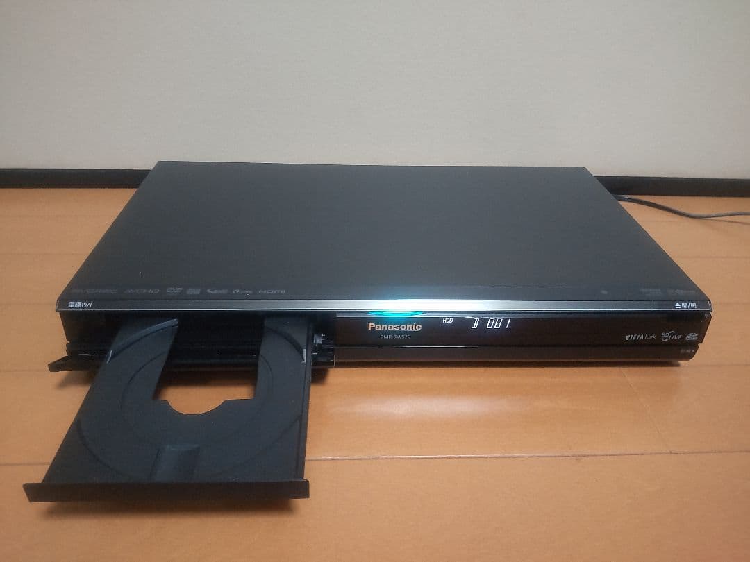 パナソニック　DIGA DMR―BW570 320GB→1TB プチメンテ済み