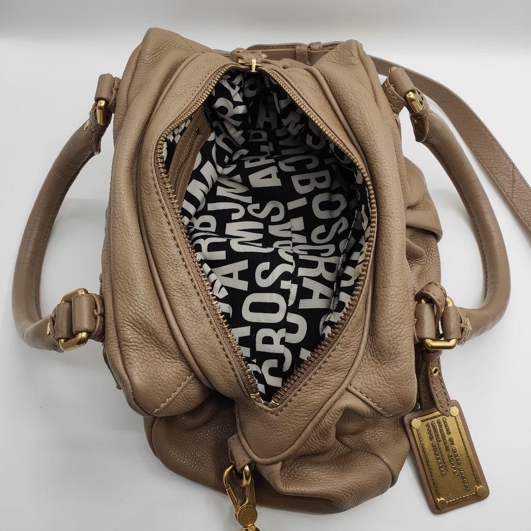 マークジェイコブス CLASSIC Q 2way Y2K レザー ハンドバッグ