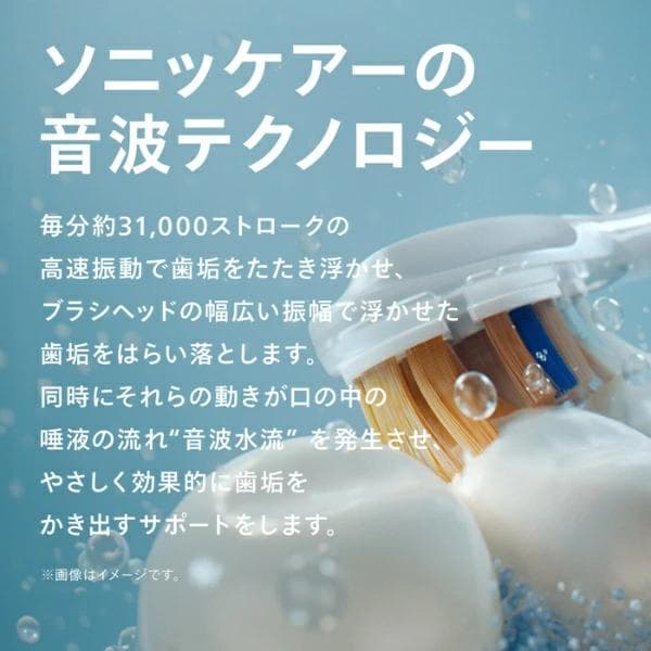 新品未開封 フィリップス ソニッケアー 電動歯ブラシ ホワイト グラスで充電