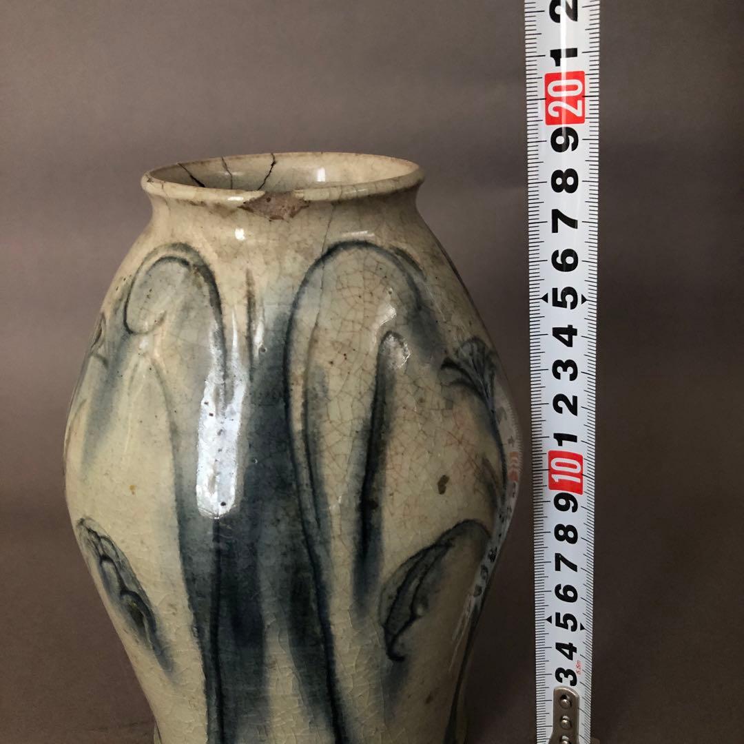 アンティーク小ぶりの壺　骨董