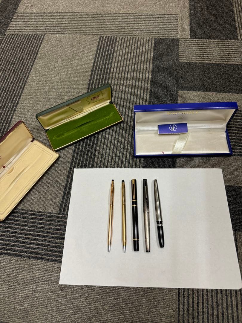 ボールペン 万年筆 14k？925 Pt 18k 五つのセット