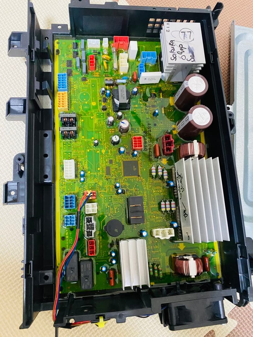 パナソニックドラム洗濯機用基板とパネルセットNA-VX7700 2017