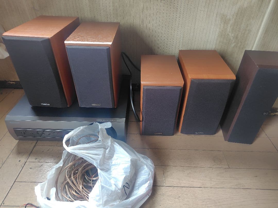 Pioneer 5.1chサラウンドシステムSA-SWR35 プラス5スピーカー