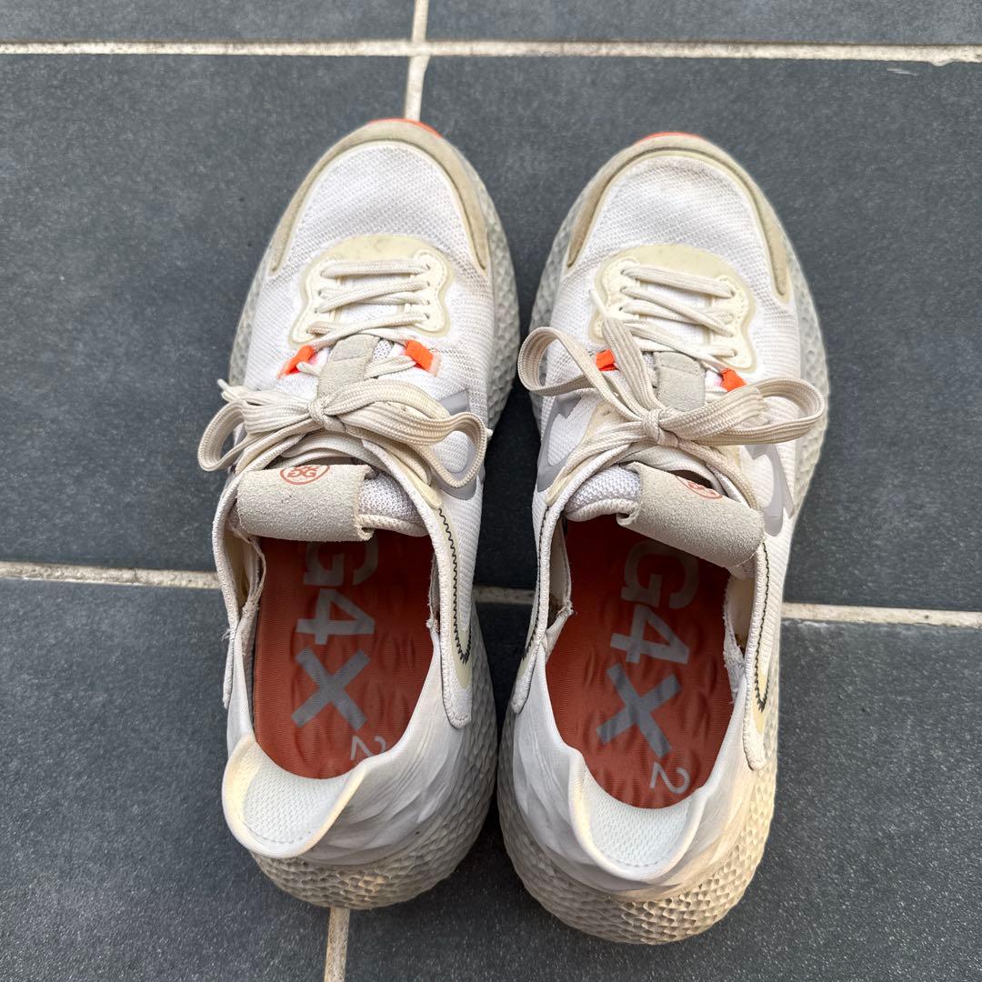 G/FORE ジーフォア ゴルフシューズ スパイクレス グレー×オレンジ