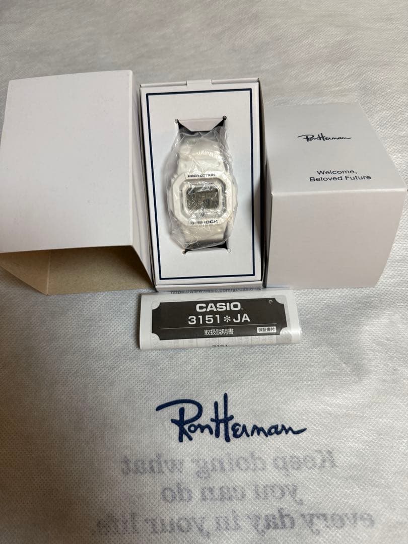 ロンハーマン 15周年 g-shock 未使用　腕時計