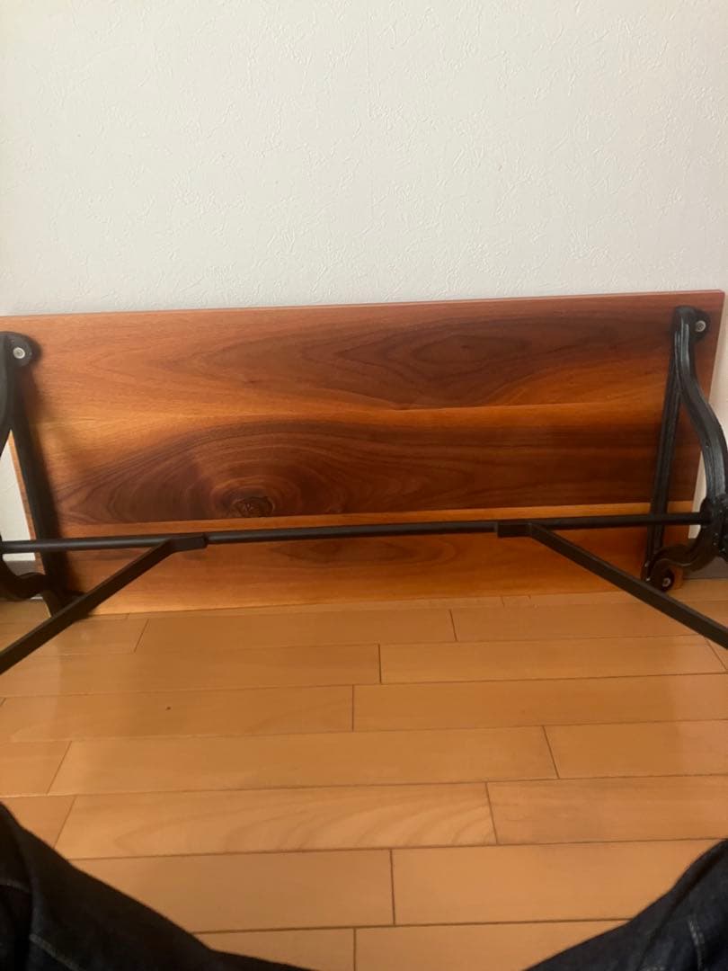 アイアン脚デスク