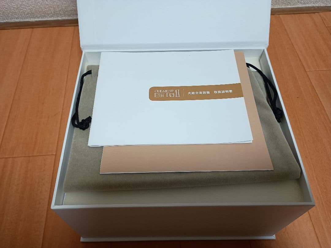 未使用保管品　CLEAR/SP BiiToII 光総合美容器　定価48,400