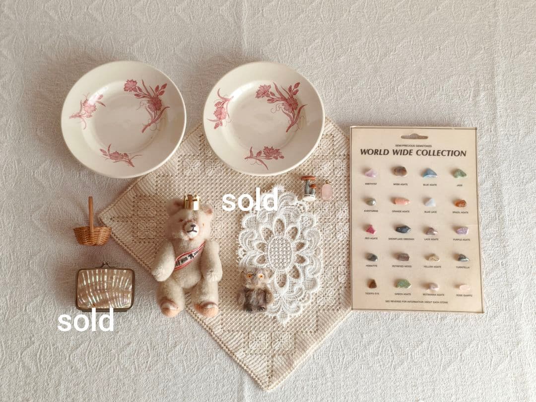 * vintage owl ❀ * もふもふ フクロウさん