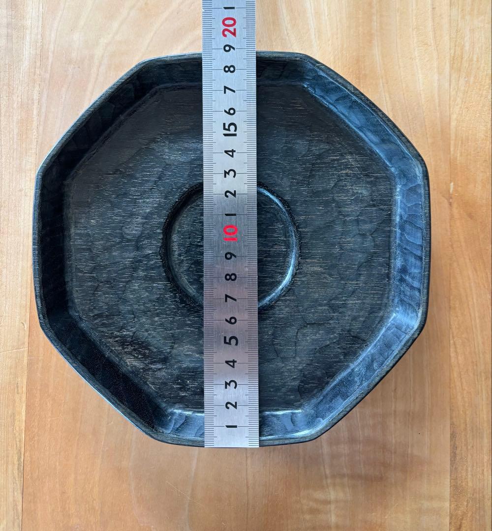 三谷龍二　三谷龍二さん　木工作家　八角　飾り　盆　漆　削り