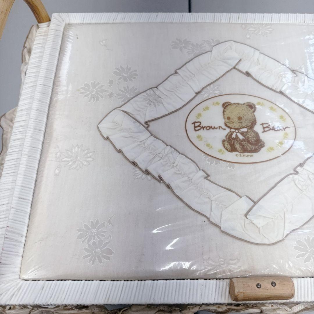 レトロ ベビー 収納 バスケット 籠 カゴ ボックス 衣類ケース ベビー用品