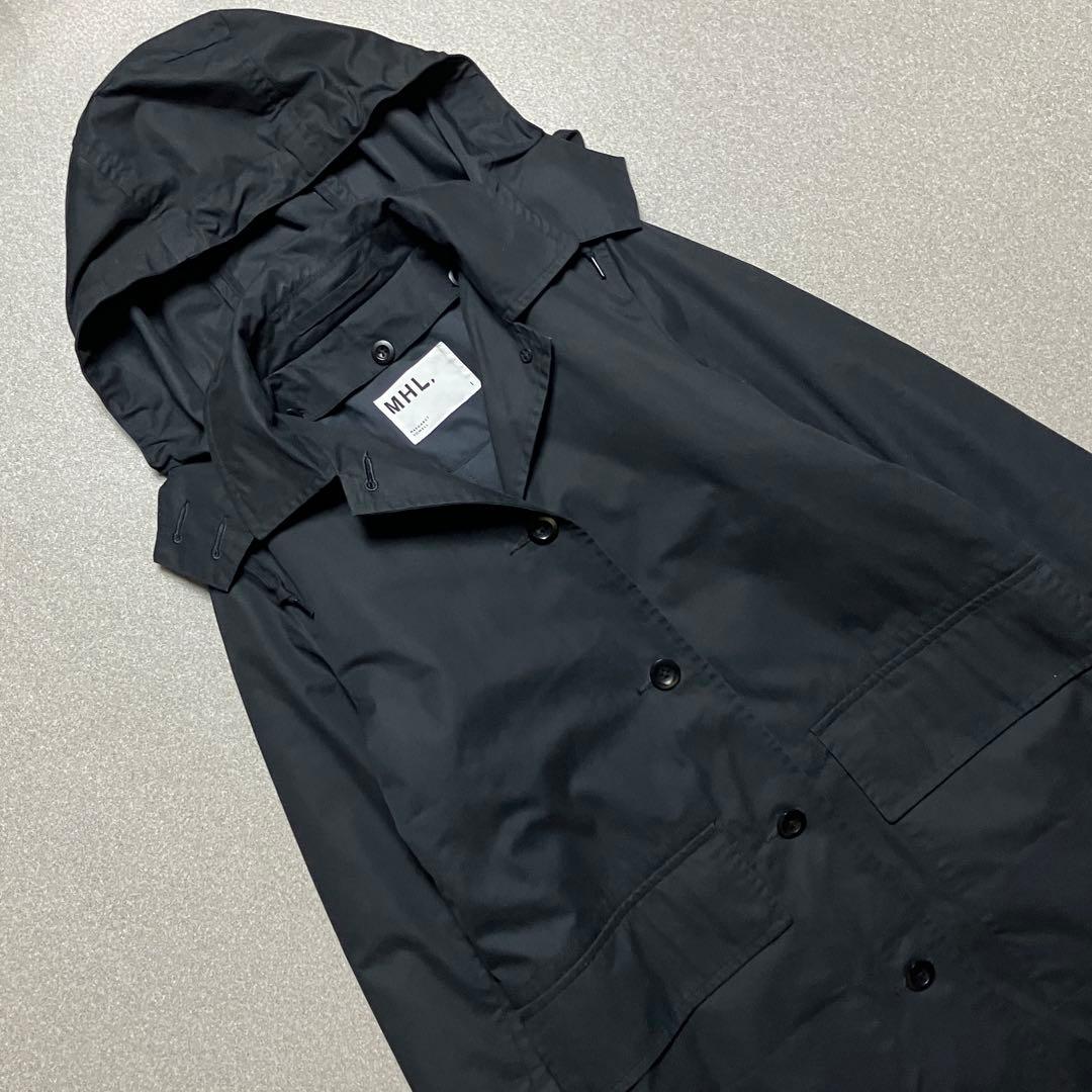 【3way✨ライナー・フード取外し可】MHL.フーデットコート エムエイチエル