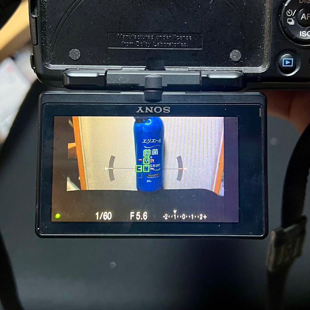 SONY α33 デジタル一眼レフカメラ　18-70mmレンズ等一式　ユーズド