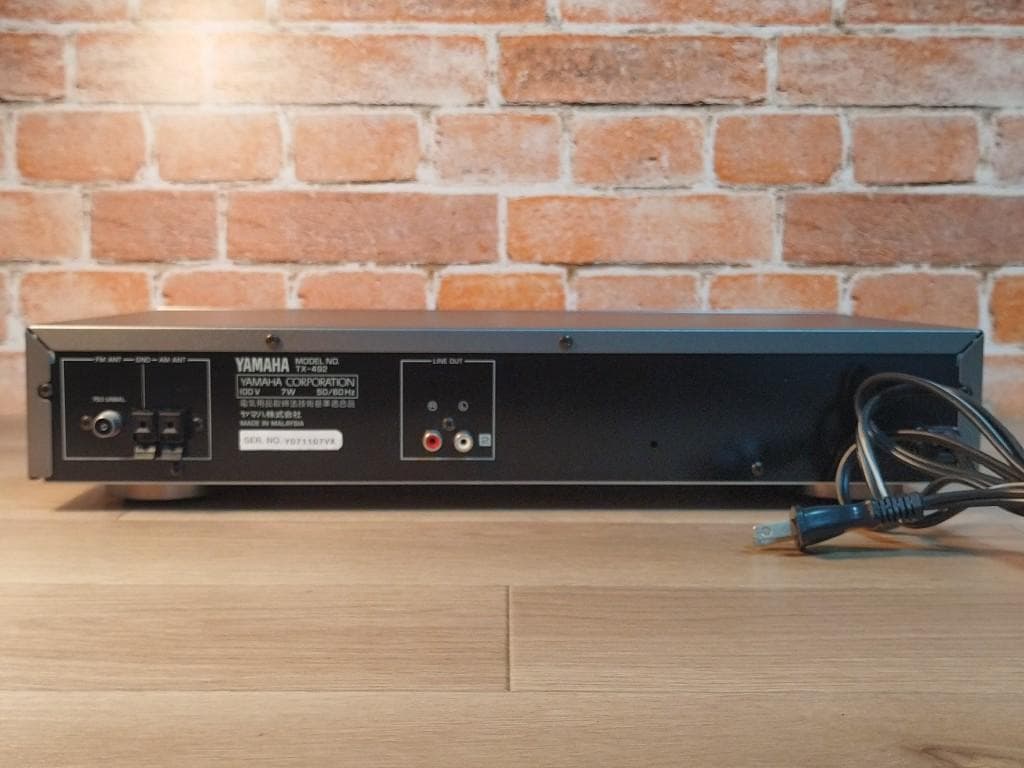 YAMAHA TX-492　美品　高精度デジタルシンセサイザー チューナー