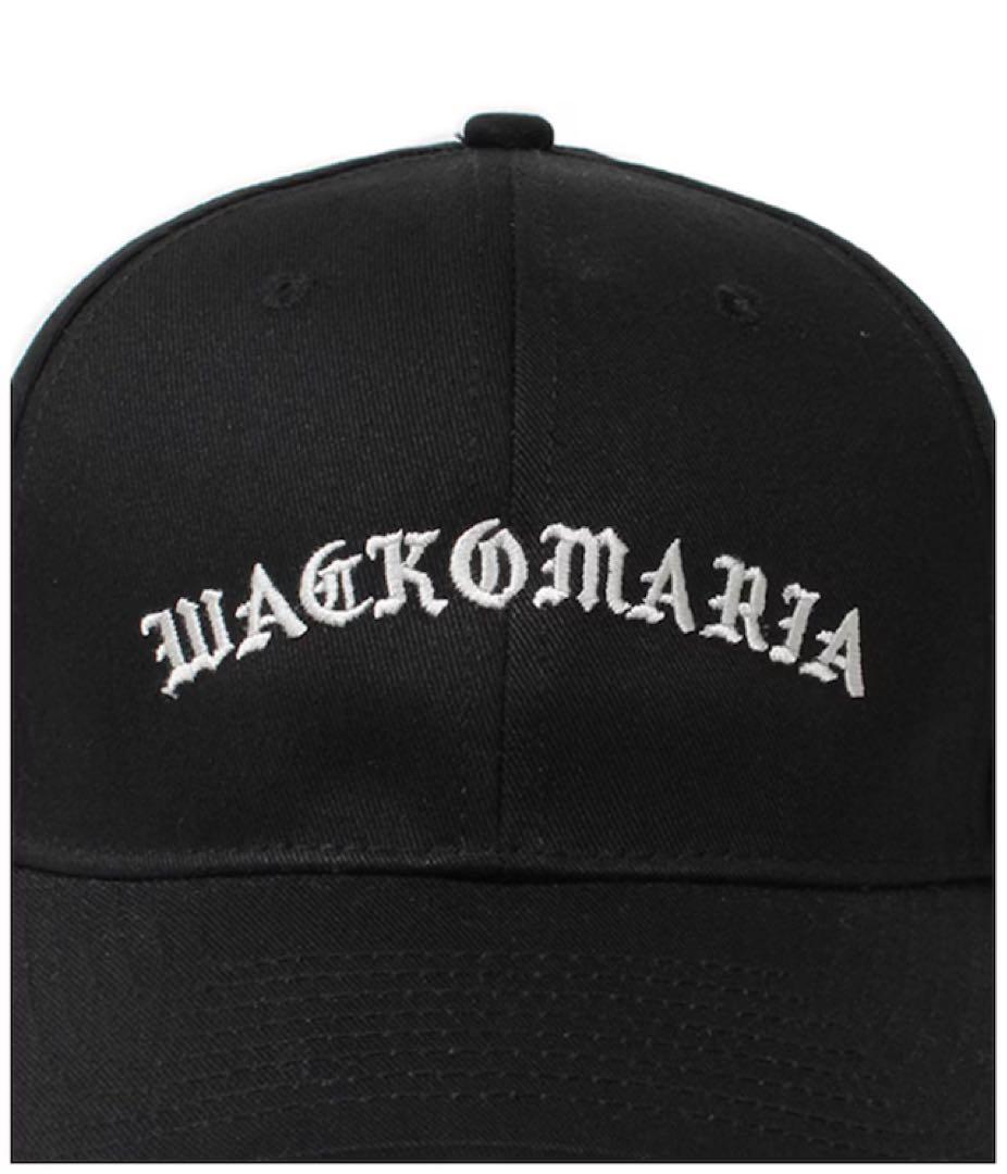 WACKO MARIA 6 PANEL CAP (TYPE-1)【BLACK】