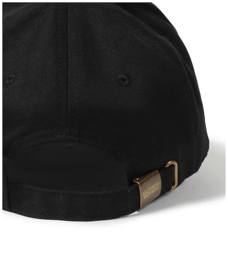 WACKO MARIA 6 PANEL CAP (TYPE-1)【BLACK】