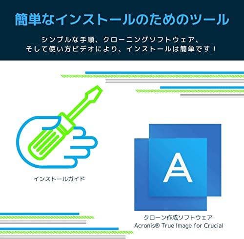 Crucial SSD 内蔵2.5インチ SATA接続 BX500 シリーズ m