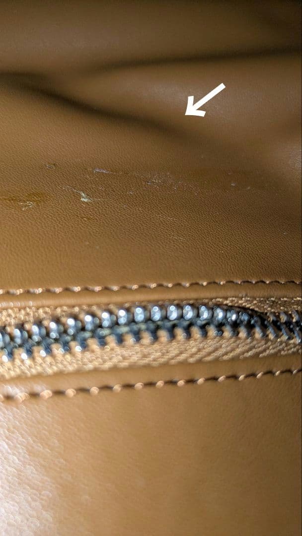 jamuONEHANDLE 2wayレザー ハンドバッグ キャメル