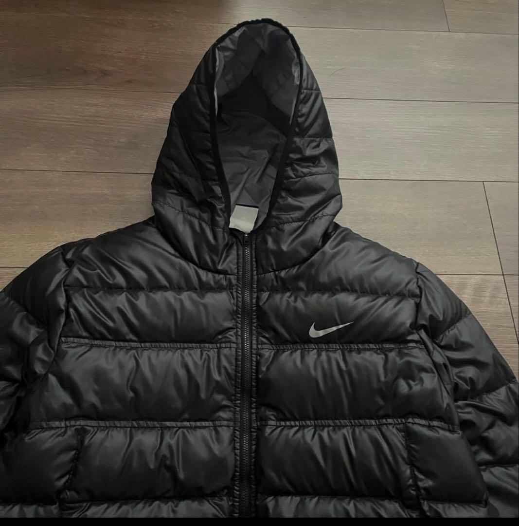 ジャケット・アウター 00s old nike down parka black archive