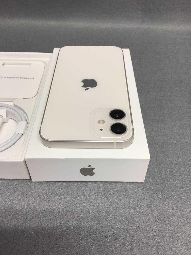 超美品 国内版 SIMフリー　iPhone12mini 256GB ホワイト色
