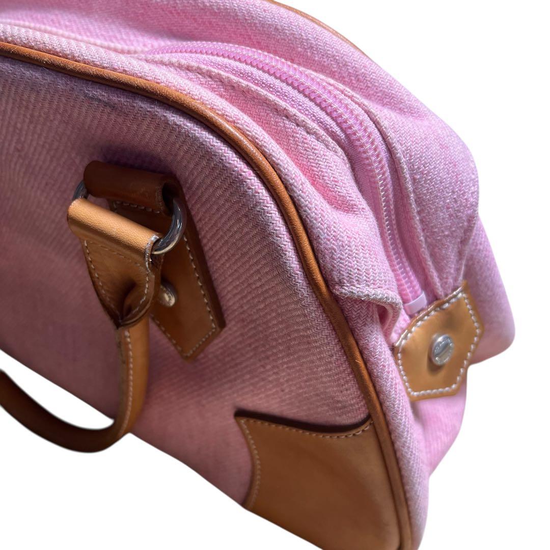 バーバリーブルーレーベル　ミニボストン　ハンドバッグ　レザ