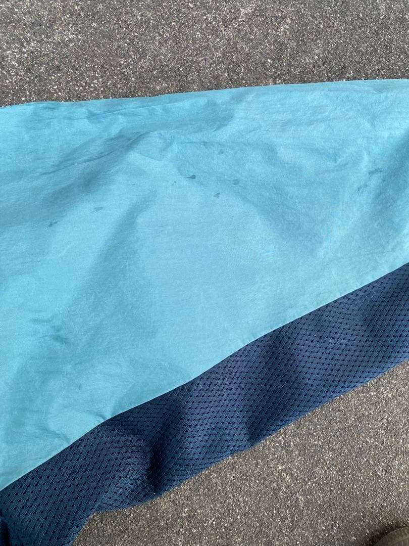 00s stussy ナイロンジャケット　マウンテンパーカー　ドローコード付き