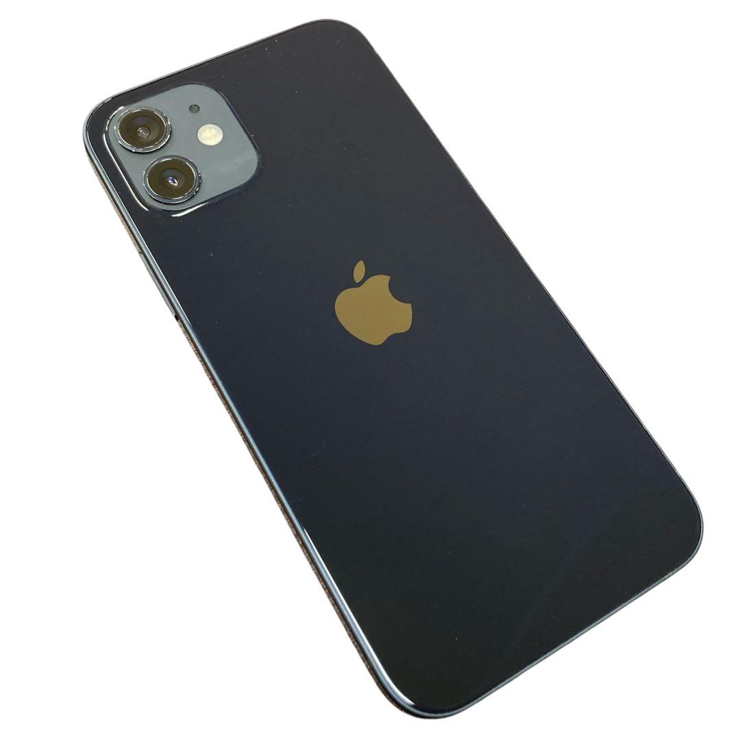 iPhone12 アイフォン 64GB BT82% SIMフリー初期化 ブラック