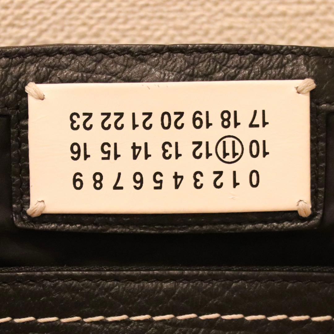 メゾンマルジェラ11 5AC マイクロ ショルダーバッグ ブラック