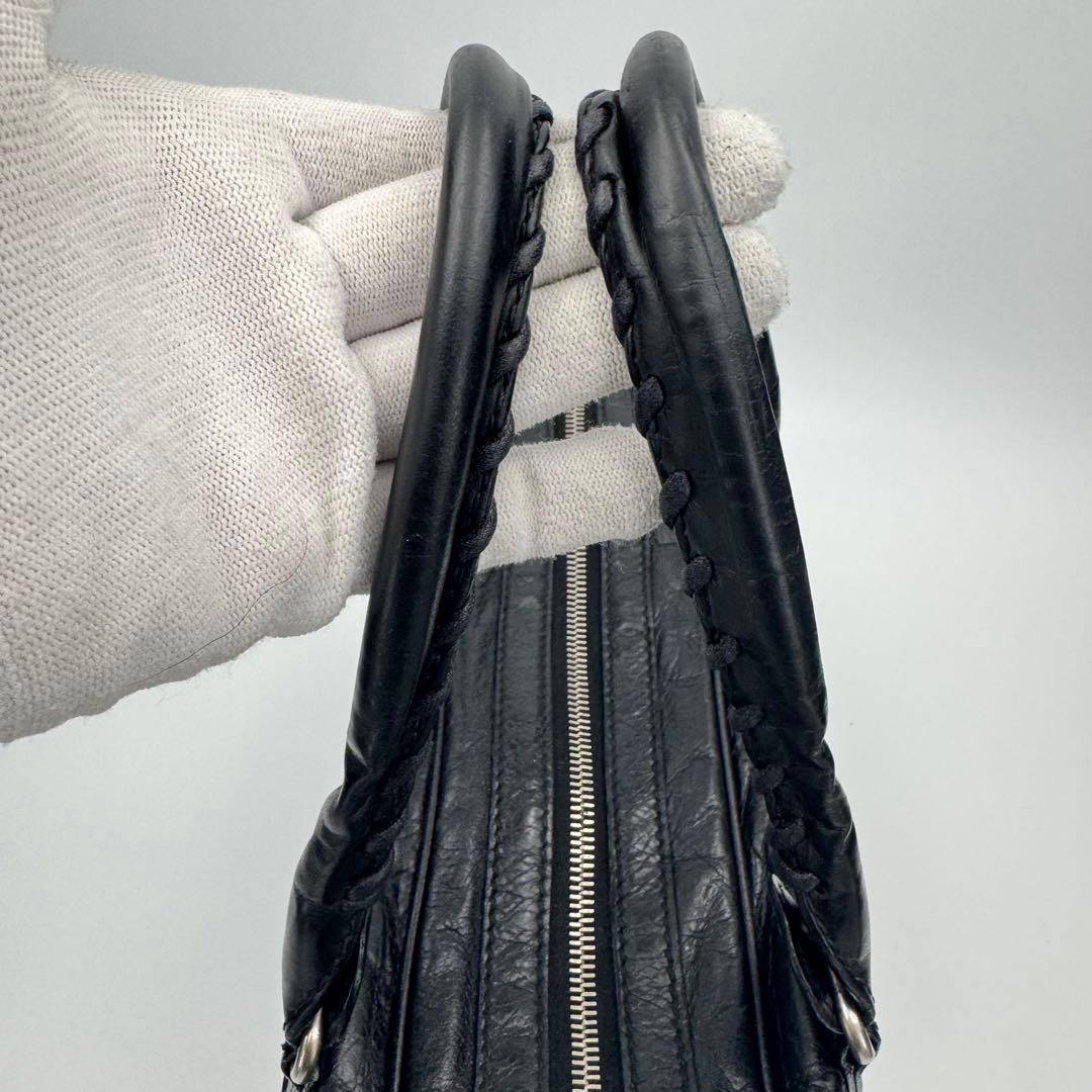 バレンシアガ クラシック ミニフォルダー ビジネスバッグ ブリーフケース 黒