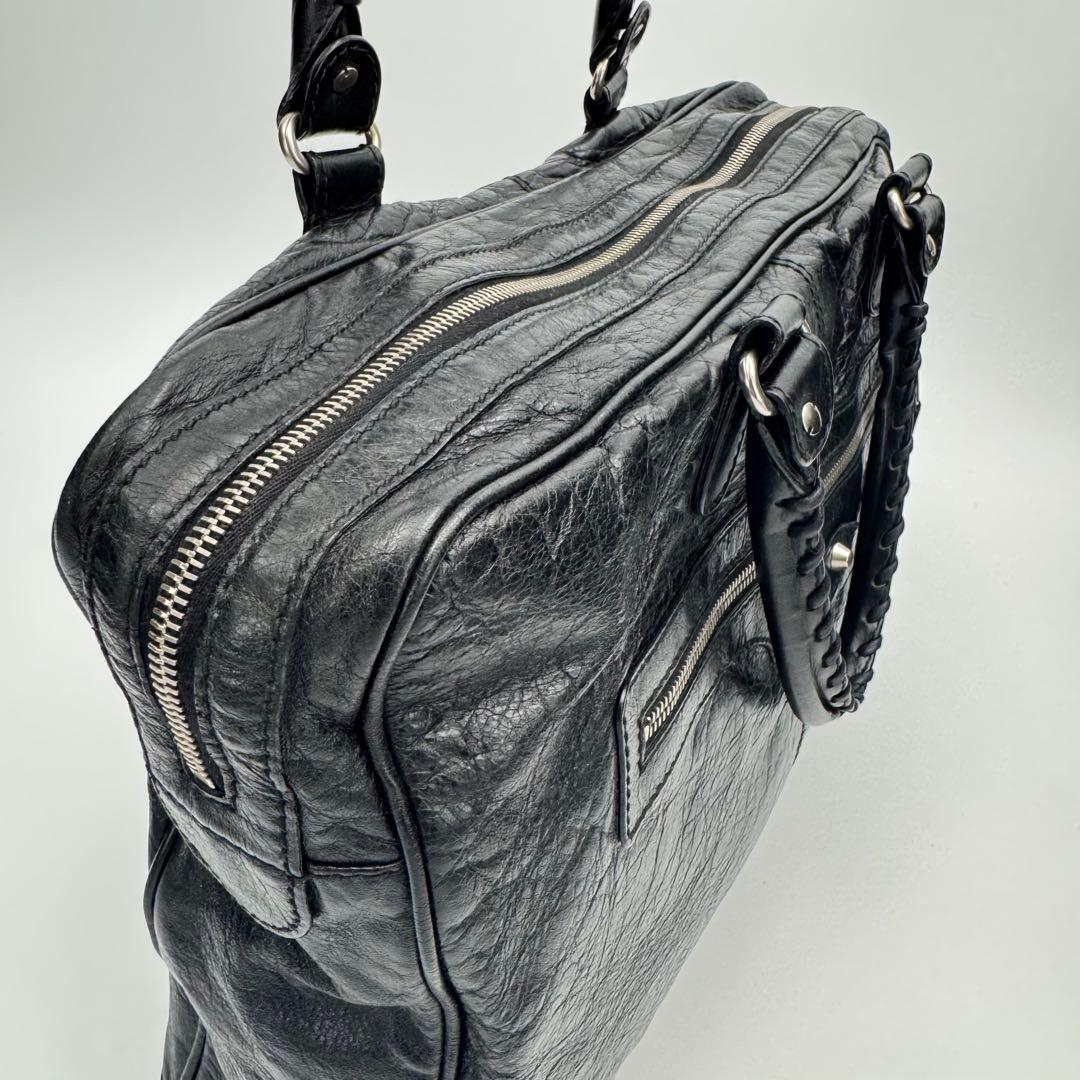 バレンシアガ クラシック ミニフォルダー ビジネスバッグ ブリーフケース 黒