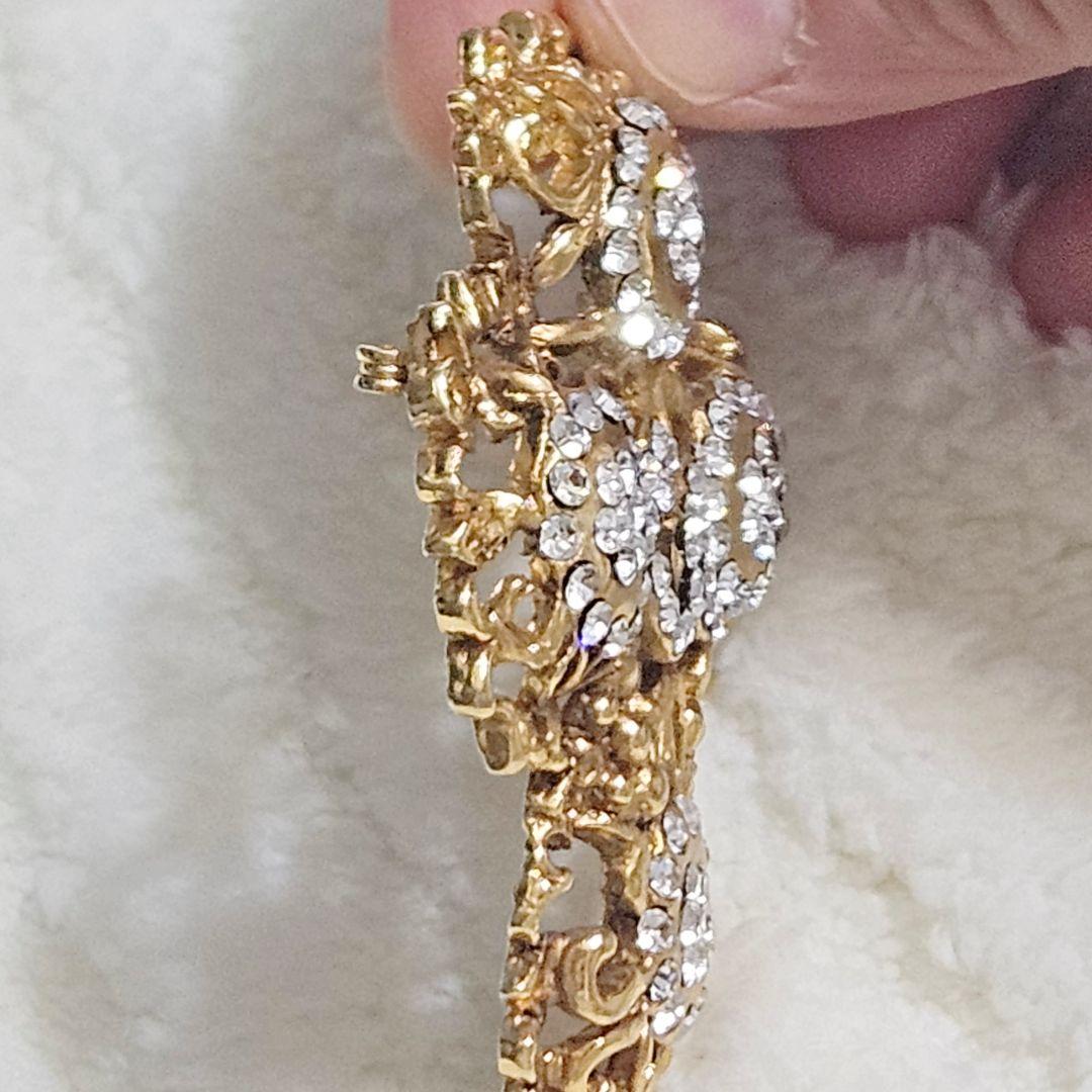 折*口様 B368 希少！ヴィンテージ クリスチャンラクロワ ブローチ ゴールド